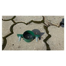 Objímka oboustranná 48mm zelená