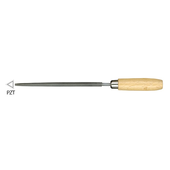 Pilník klíčový tříhranný PZT-k 100/2